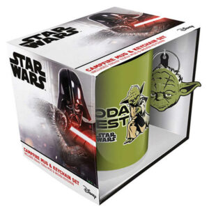 Star Wars Yoda Best Mug & Keychain Set