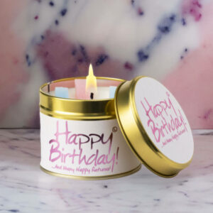 Happy Birthday Scented Candle Tin