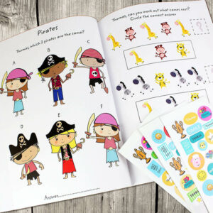 Personalised Activity Book With Stickers
