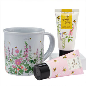Busy Bees Mug And Handcream Gift
