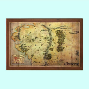 Hobbit the Map of Middle Earth