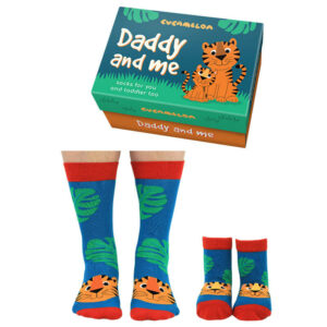 Daddy And Me Tiger Socks