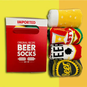 Unisex Beer 4 Pack Socks