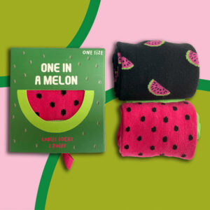 One in a Melon 2 Pack Socks