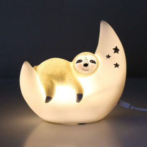 Disaster Design Mini LED Lamp Over The Moon Sloth