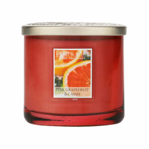Heart & Home Elipse Candles Twin Wick Pink Grapefruit & Cassis 230g