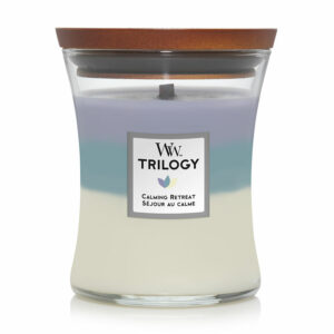 WoodWick Trilogy Candles Calming Retreat Medium Hourglass Candle 275g / 9.7 oz.
