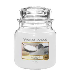 Yankee Candle Original Jar Candles Medium Baby Powder 411g