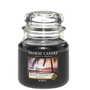 Yankee Candle Original Jar Candles Medium Black Coconut 411g
