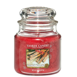 Yankee Candle Original Jar Candles Medium Sparkling Cinnamon 411g