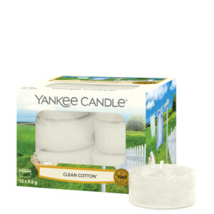 Yankee Candle Tea Lights Clean Cotton