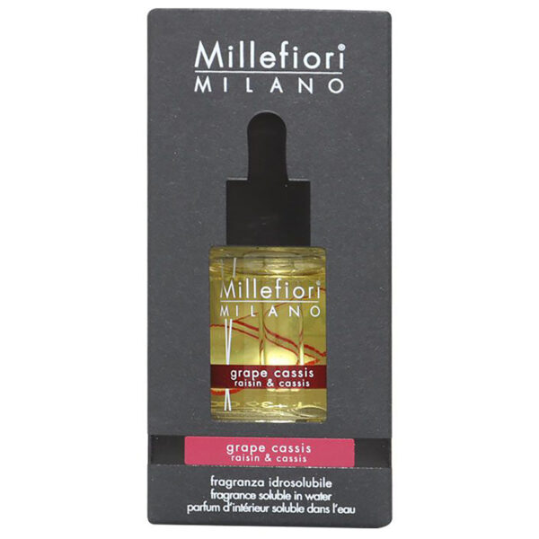 Millefiori Milano Hydro Ultrasonic Diffusers Grape Cassis Water Soluble Fragrance 15ml