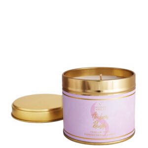 Shearer Candles Scented Tin Candles Couture Amber Blush 228g