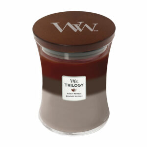 WoodWick Trilogy Candles Forest Retreat Medium Hourglass Candle 275g / 9.7 oz.