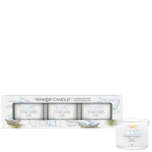 Yankee Candle Gifts & Sets 3 Pack Filled Votive Clean Cotton