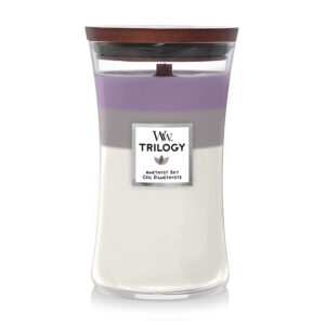 WoodWick Trilogy Candles Amethyst Sky Large Hourglass Candle 609g