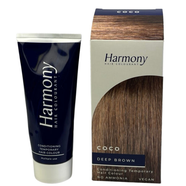 Harmony Hair Colourant Coco Deep Brown 100ml x 3