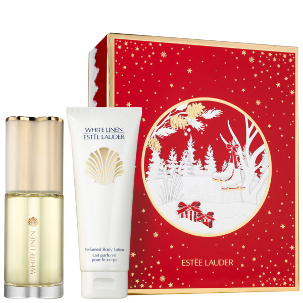 Estee Lauder Christmas 2022 White Linen Eau de Parfum Spray 60ml Gift Set
