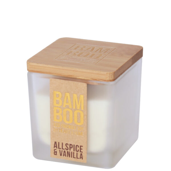 BAMBOO Small Jar Candle Allspice & Vanilla 80g