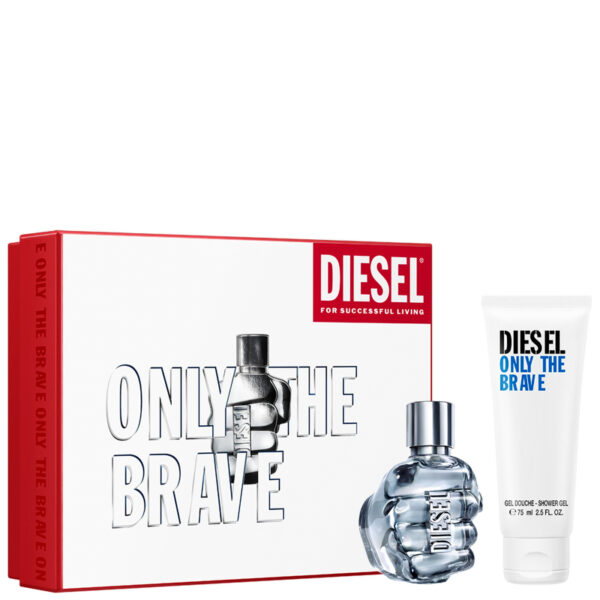 Diesel Only The Brave Eau de Toilette Spray 50ml Gift Set