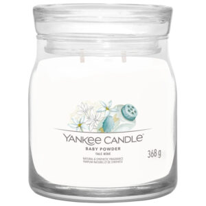 Yankee Candle Signature Jar Candle Medium Jar Baby Powder 368g