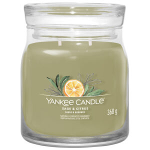 Yankee Candle Signature Jar Candle Medium Jar Sage & Citrus 368g