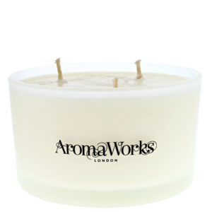 AromaWorks Light Basil & Lime 3 Wick Candle 400g