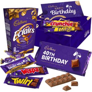 Cadbury 40th Birthday Chocolate Gift