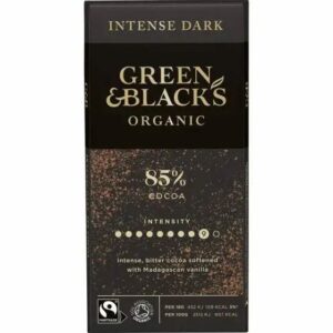 G&B Sale Organic 85% Dark 90g Bar