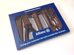 Allianz chocolate Tool box