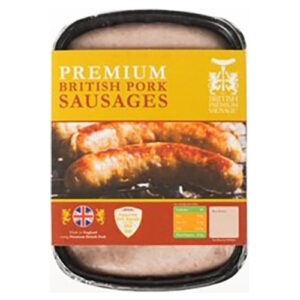 British Premium Sausages 6 Pack Pork