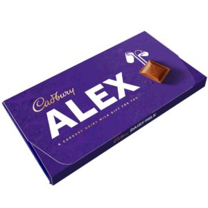 Cadbury Alex Dairy Milk Chocolate Bar with Gift Envelope