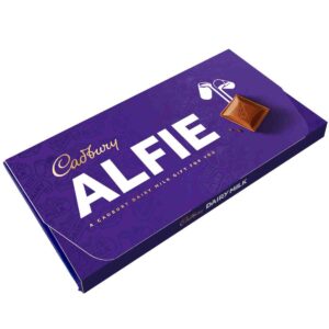 Cadbury Alfie Dairy Milk Chocolate Bar with Gift Envelope