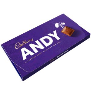 Cadbury Andy Dairy Milk Chocolate Bar with Gift Envelope