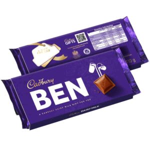 Cadbury Ben Dairy Milk Chocolate Bar with Sleeve 110g