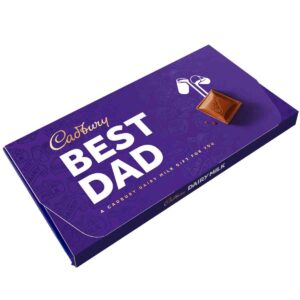Cadbury Best Dad Dairy Milk Chocolate Bar with Gift Envelope