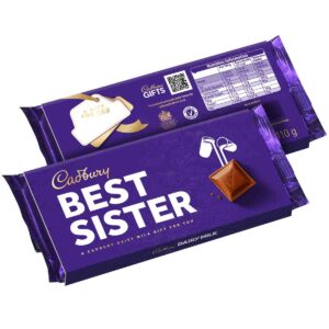 Cadbury Best Sister Dairy Milk Chocolate Bar with Sleeve 110g