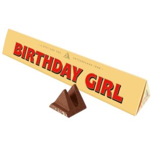 Toblerone Birthday Girl Chocolate Bar with Sleeve