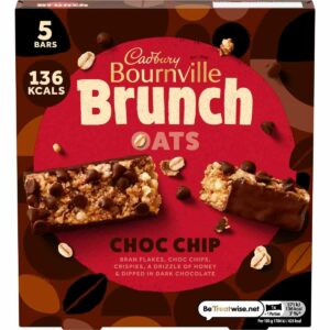 Cadbury Brunch Oats Bounville Bars Pack of 5 (Box of 8)