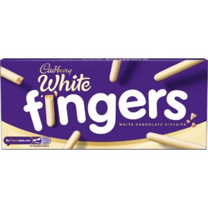 Cadbury White Fingers Box (114g)