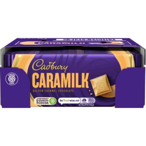 Cadbury Caramilk Golden Caramel Bar 90g (Box of 24)