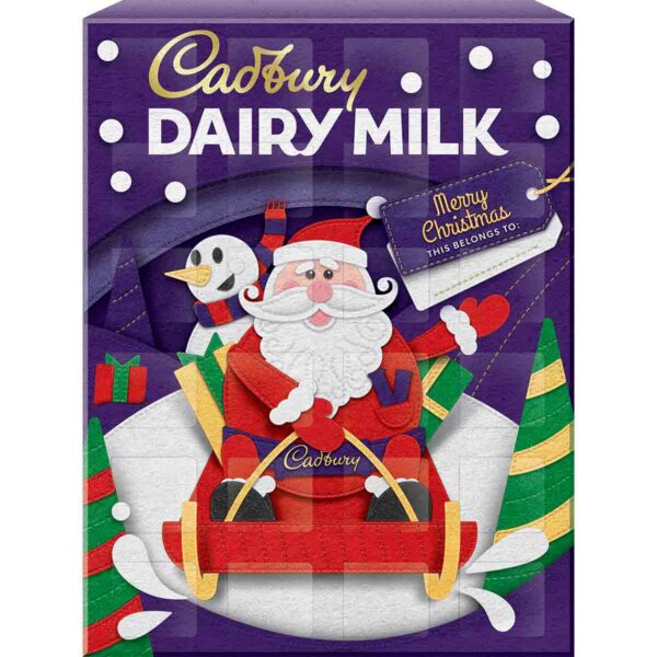 Dairy Milk Chocolate Advent Calendar 90g