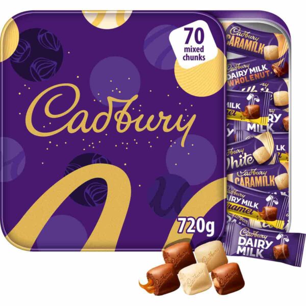 Cadbury Dairy Milk Chunk Collection Tin 720g