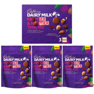Cadbury Fruitier & Nuttier Trail Mix Bags (Pack of 3)