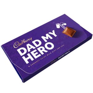 Cadbury Dad my hero Dairy Milk Chocolate Bar with Gift Envelope