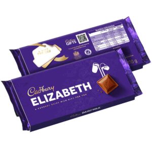Cadbury Elizabeth Dairy Milk Chocolate Bar with Sleeve 110g