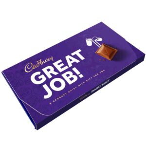 Cadbury Great Job Dairy Milk Chocolate Bar with Gift Envelope