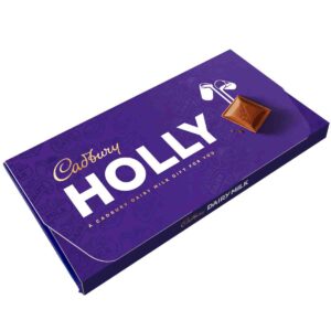 Cadbury Holly Dairy Milk Chocolate Bar with Gift Envelope