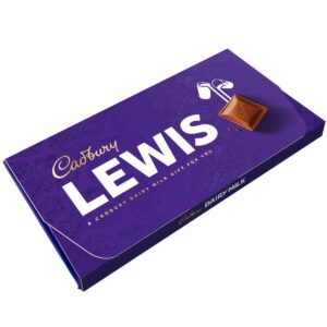 Cadbury Lewis Dairy Milk Chocolate Bar with Gift Envelope