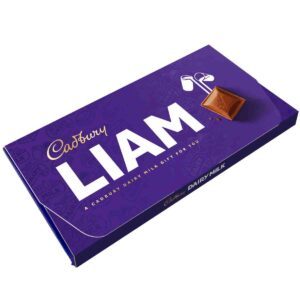 Cadbury Liam Dairy Milk Chocolate Bar with Gift Envelope